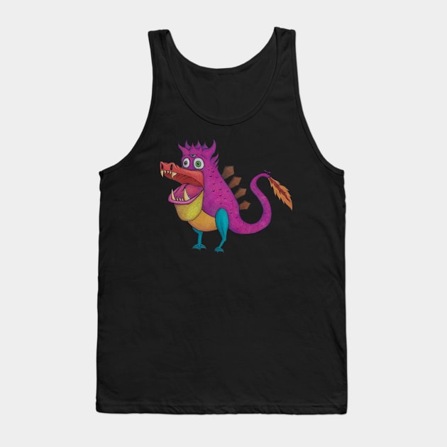 Eclectic Beast Tank Top by AlisonDennis